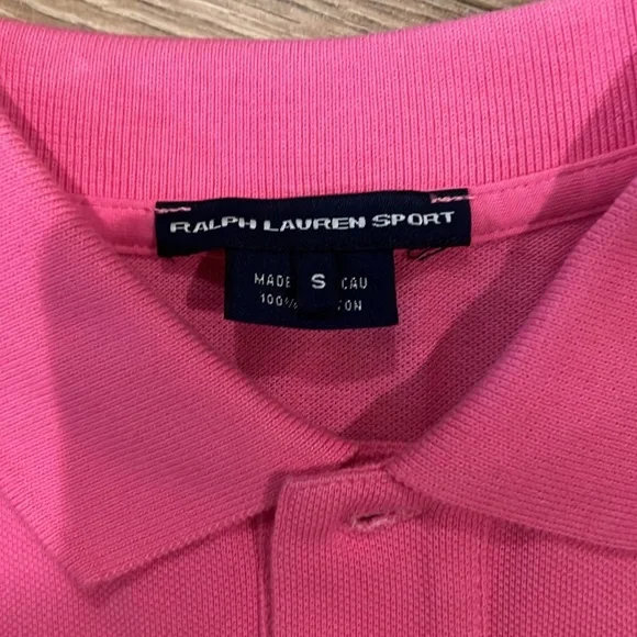 Ralph Lauren Pink Polo Dress Size Small - Picture 2 of 5